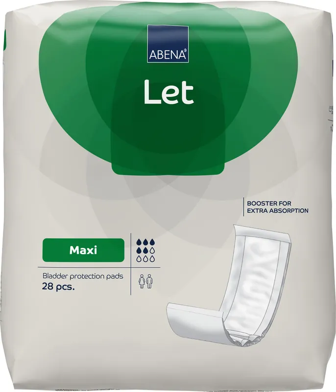 ABENA LET Maxi - Rechteckvorlagen 15 x 60 cm - 28 St. Packung Billig