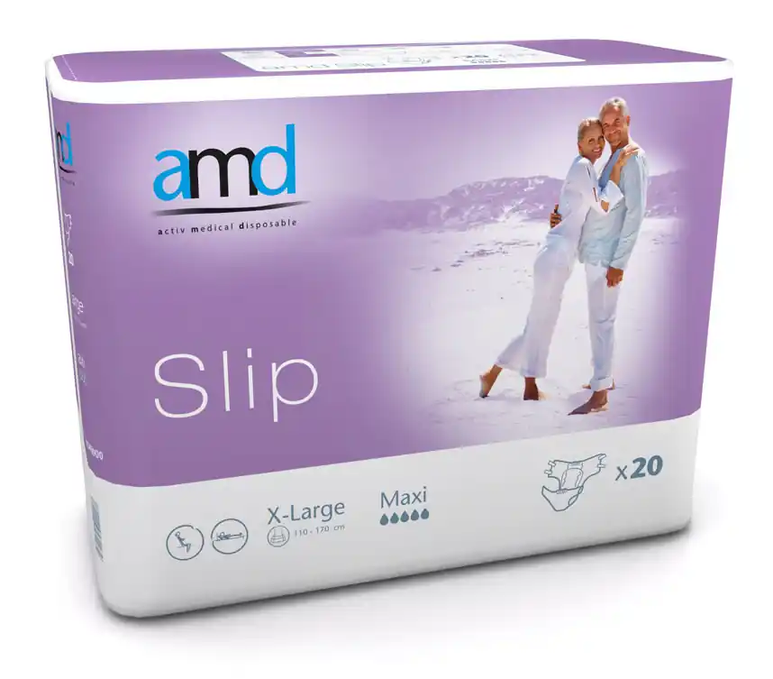 AMD SLIP - (MAXI) - Inkontinenzwindeln - Gr. X-Large (XL) - 20 Stück Jetzt Kaufen