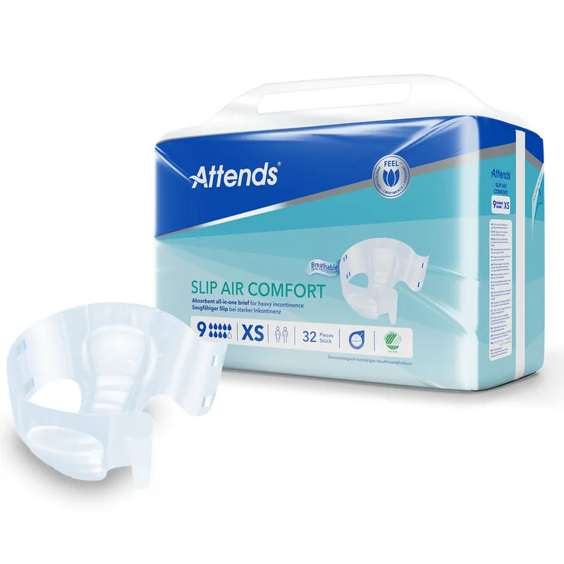 ATTENDS Slip AIR Comfort 9 - Extra Small (XS), 32 Stück Einzelpack Jetzt Bestellen