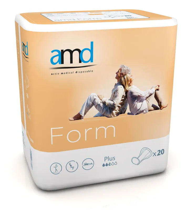 Letzte Chance AMD Form - (PLUS) anatomische Vorlagen - 20 Stück Packung