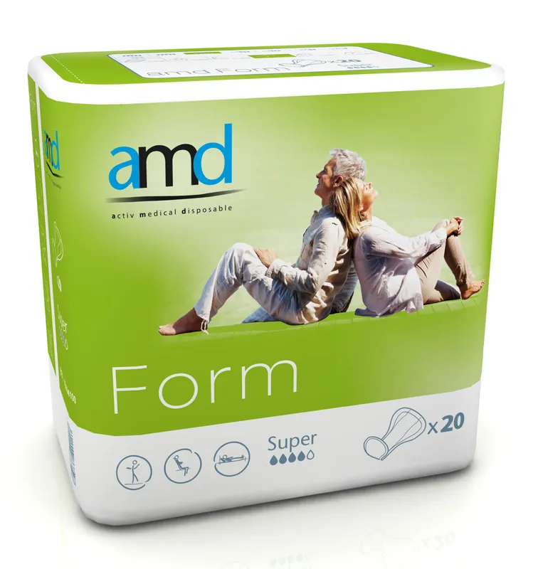 AMD Form - (SUPER) anatomische Vorlagen - 20 Stück Packung Nur Heute