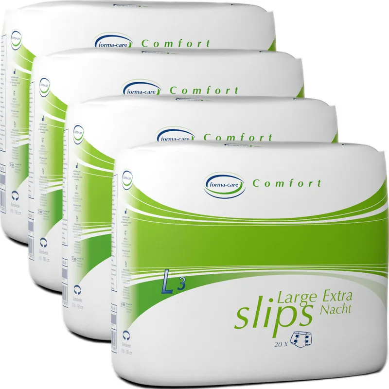Direktkauf Forma-Care Slip comfort EXTRA NACHT - L (L3) - 4x20 St. Karton
