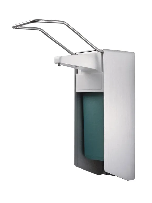 Expressversand Eurospender aus Aluminium für 500ml Desinfektionsflaschen