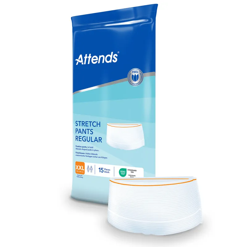 ATTENDS Stretch Pants REGULAR - Netzhosen - 15er Pack - XXL Begrenztes Angebot