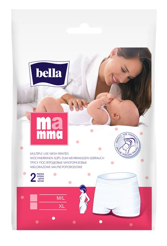 Bella Mamma - Wöchnerinnen Slip - 2 Stück - (XL) Geprüft