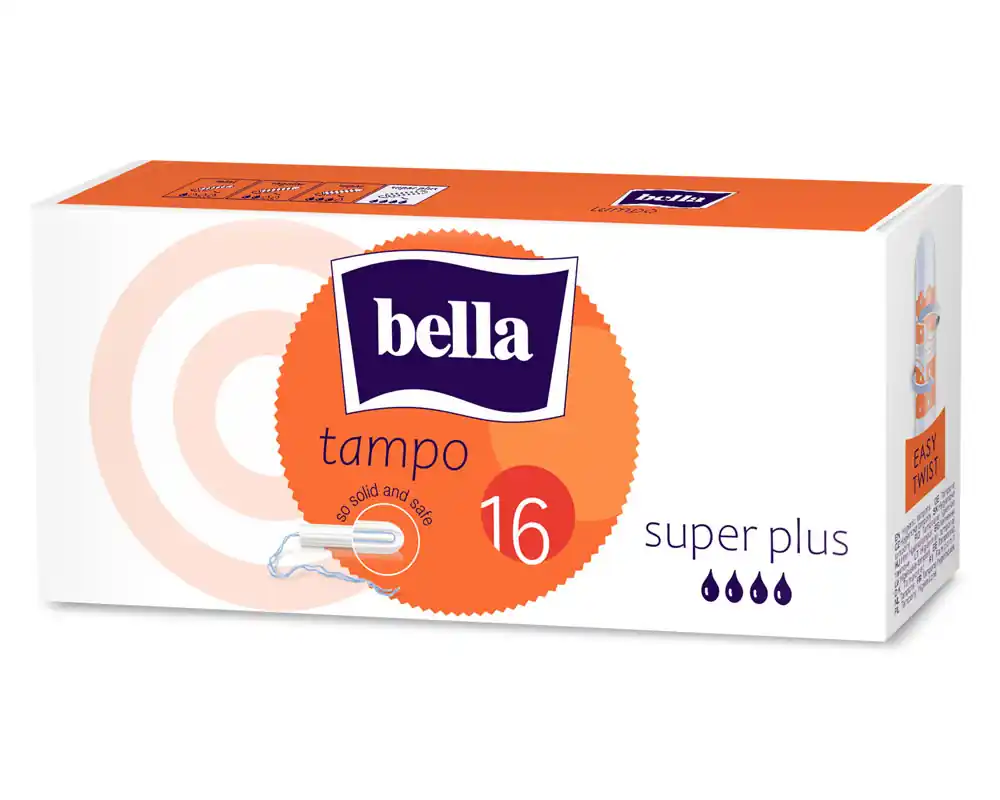 Jetzt Bestellen Bella Tampons - Super Plus - bei sehr starker Menstruationsblutung - 16er Packung
