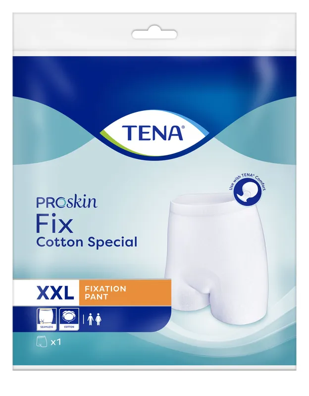 TENA Fix Cotton Special - hochwertige unterwäscheartige Fixierhose XXL Schnäppchen