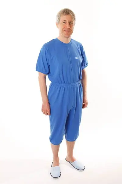 Wochenendangebot Cilly´s - konfigurierbarer Overall aus Jersey mit T-Shirt-Arme kurz S dunkelblau
