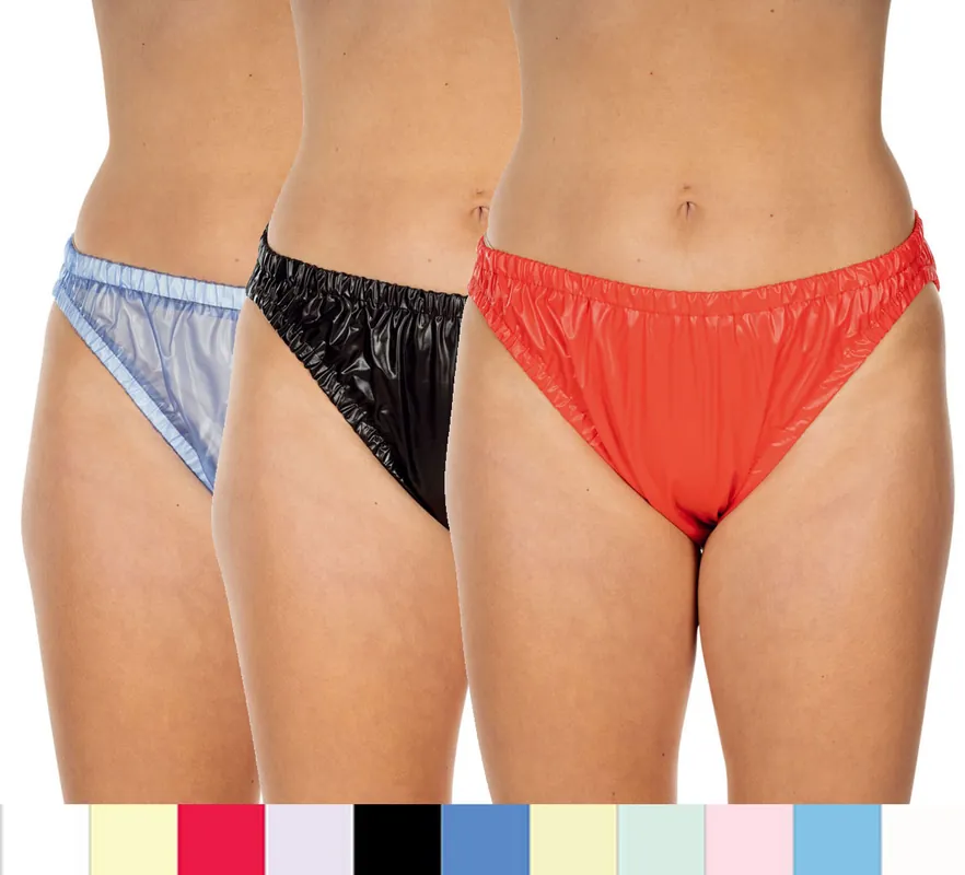 Meistverkauft Suprima Tanga PVC-Slip bei leichter inkontinenz - No. 9600 XL blau transparent