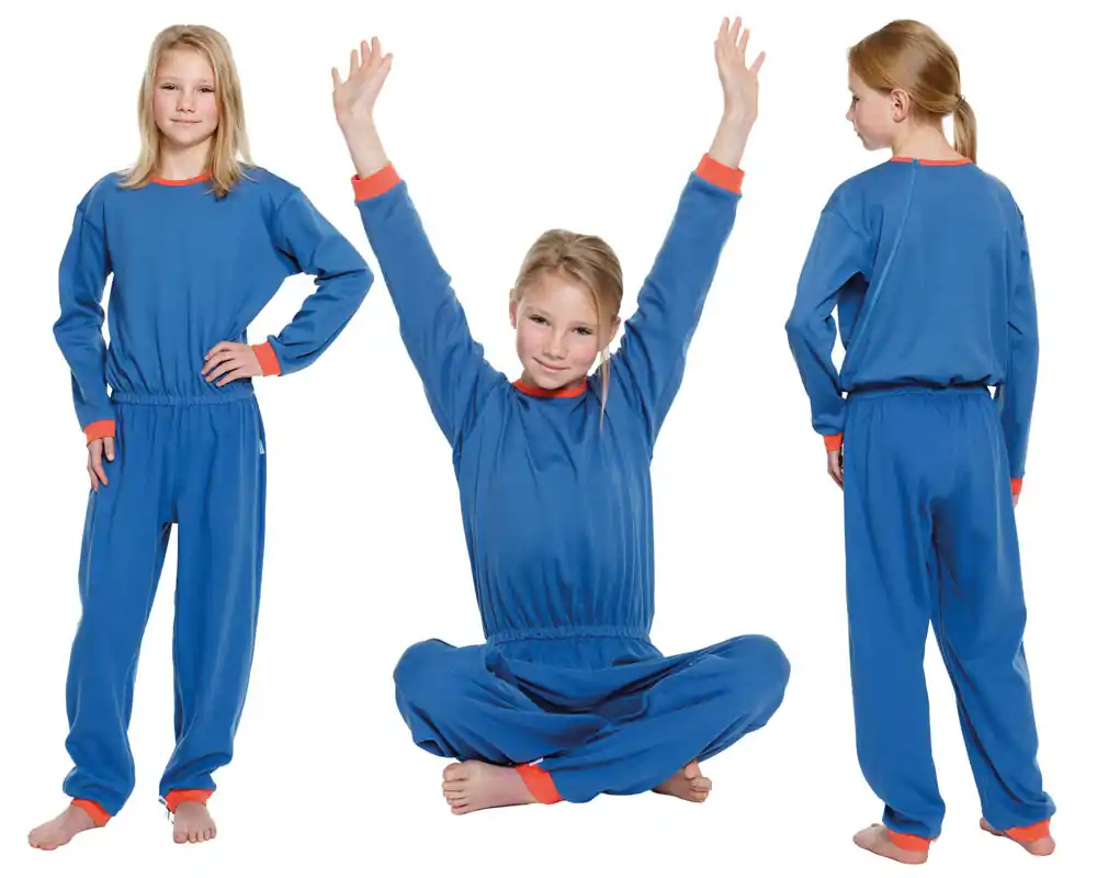 Suprima Kinder Pflegeoverall - mit Rücken und Beinreißverschluss - 4713 - Gr. 147/152 Preis Gesenkt