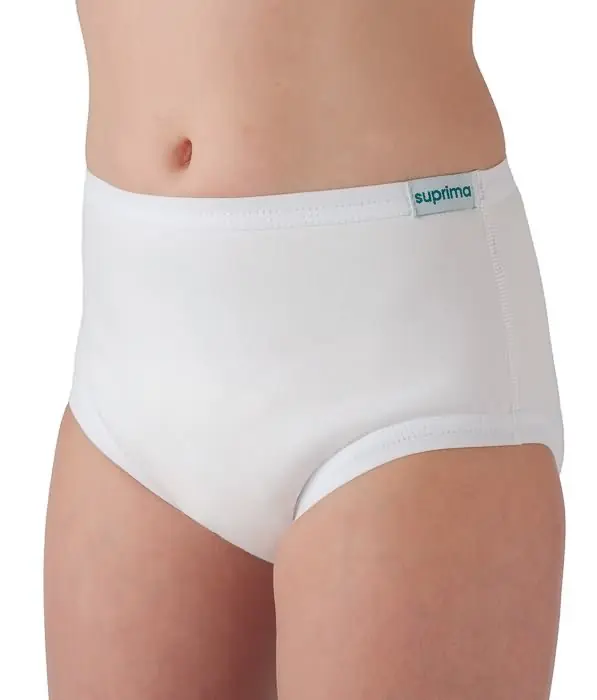 Suprima Bodyguard Slip "Kids" ULTRA, Farbe weiß - Gr. 140 Geprüft