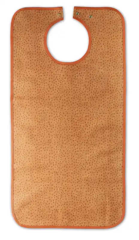 Suprima Ess-Schürze aus Polyester mit Druckknopfverschluss, Muster: terrakotta Markenprodukt