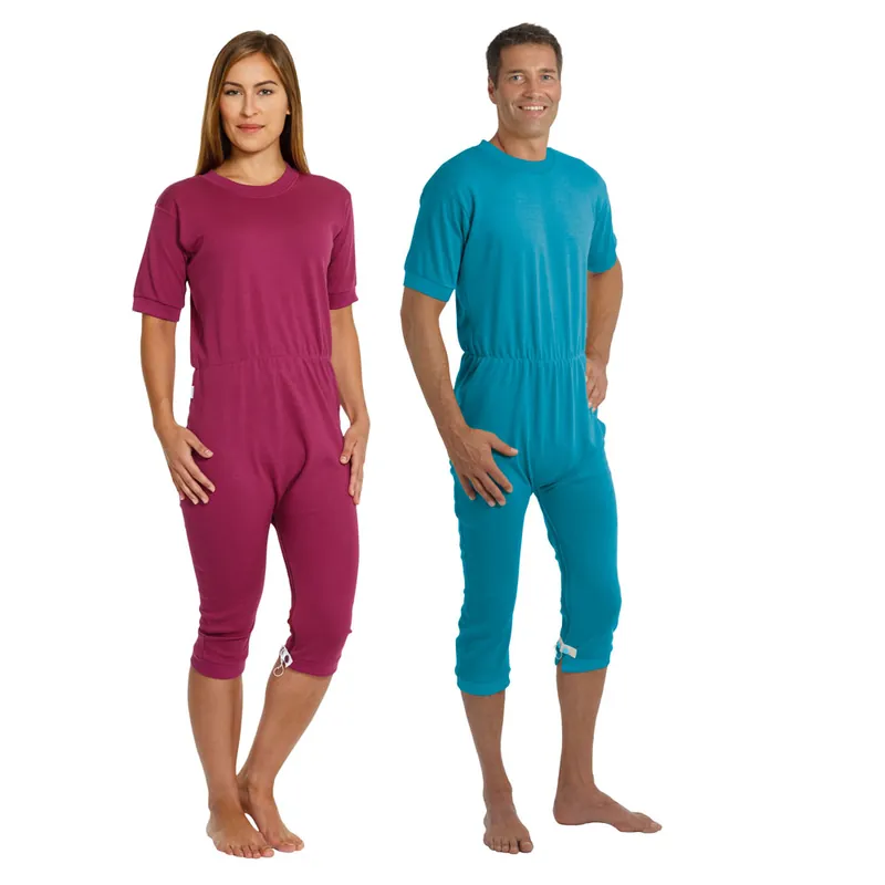 Direkt Vom Hersteller Suprima Pflegeoverall slim - KURZ - mit Rückenreißverschluss und teilbarer Reißverschluss am Bein, Unisex - 4702 marine XL