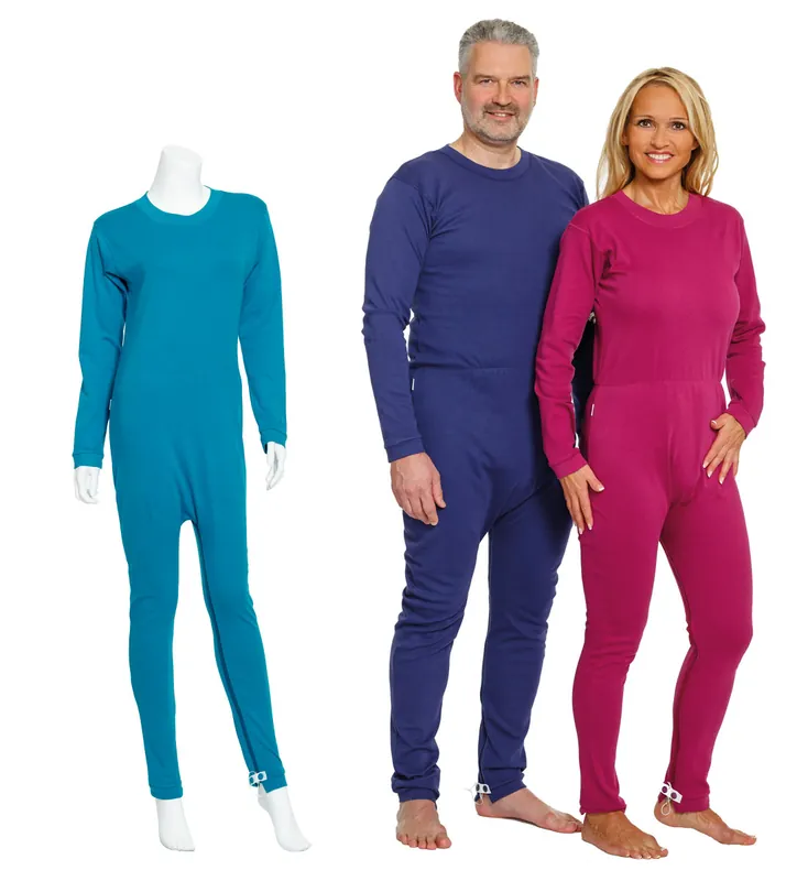 Suprima Pflegeoverall SLIM - lang - mit Rücken- und teilbarer Reißverschluss am Bein - 4701 marine XL Jetzt Kaufen