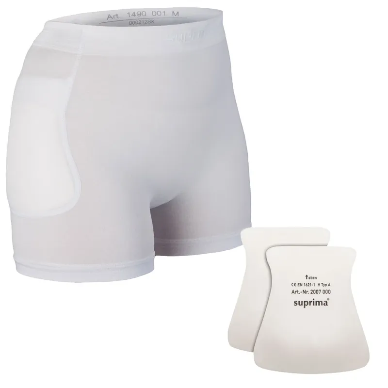 Suprima Set A Hüftprotektor-Slip und Protektoren - 1492 - Gr.: L Schnäppchen