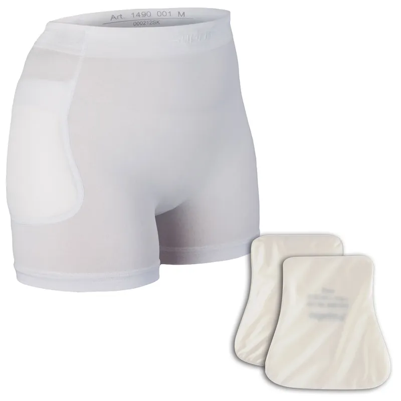 Heißes Angebot Suprima Set B Hüftprotektor-Slip und (wasserfeste) Protektoren - 1493 - Gr.: M