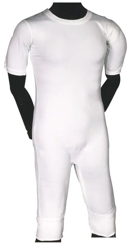 Jetzt Kaufen ABENA FIX Bodystocking - Fixierbody mit Bein und Ärmel in weiß Gr.: L