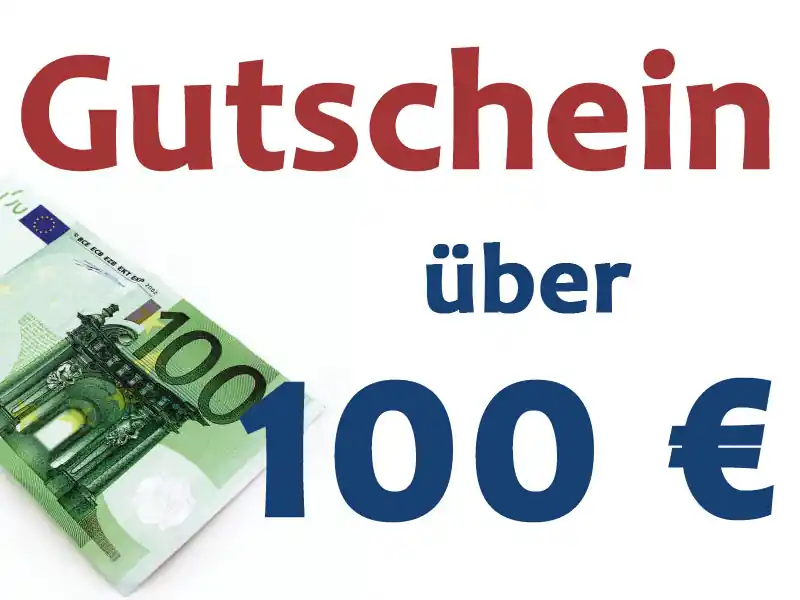 Warengutschein über 100 EUR - als Geschenk zur Geburt Zertifiziert