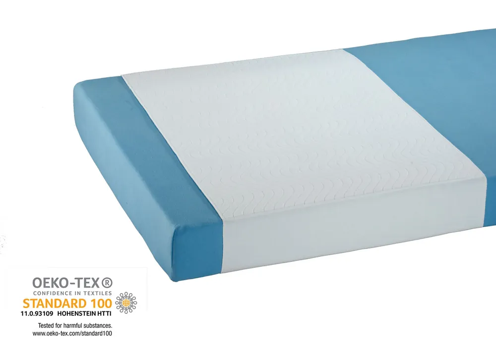 Billig Suprima Bettauflage Mehrschicht mit Einschlagflügel - Baumwolle - weiß (75 x 170cm) - 3526