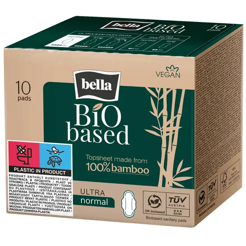 Bella BIO based - Ultra Binden - NORMAL - 10 St. Pack Neu