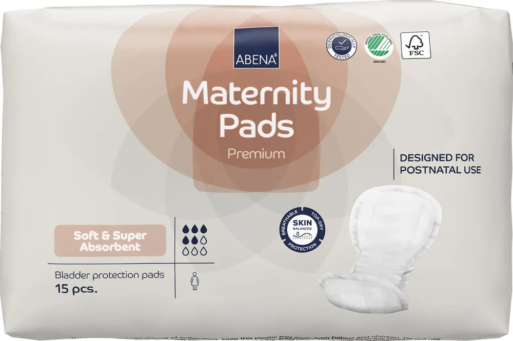 ABENA Maternity Pads "Wöcherinnenvorlage" - 15 St. Beutel Billig