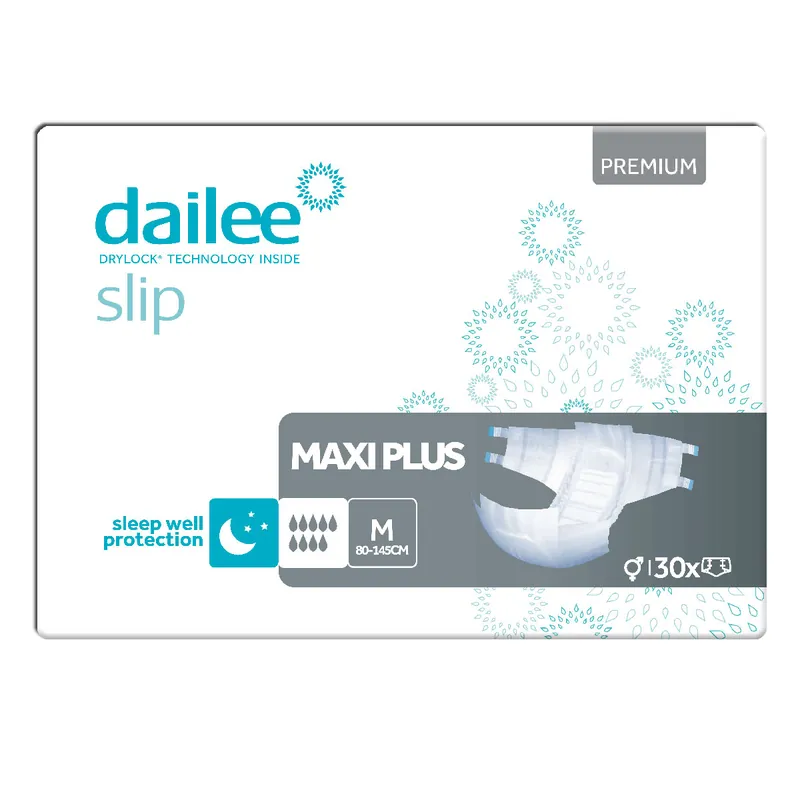Dailee Slip Premium Maxi Plus | Medium (M) | 30 Stück Packung Aktuell