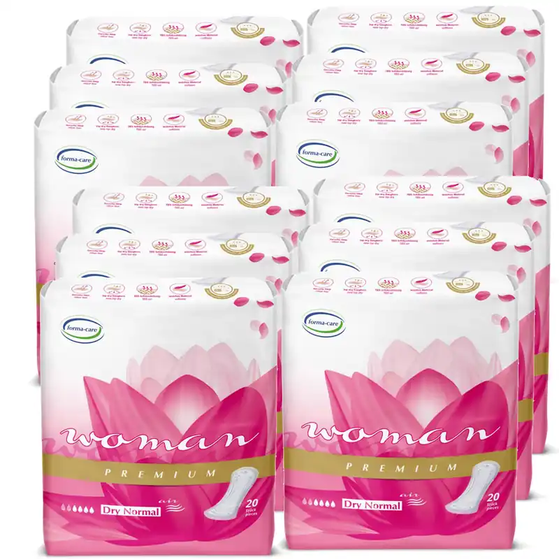 Jetzt Kaufen Forma-Care Woman Premium dry NORMAL - 300ml - 12 x 20 (240) Stück