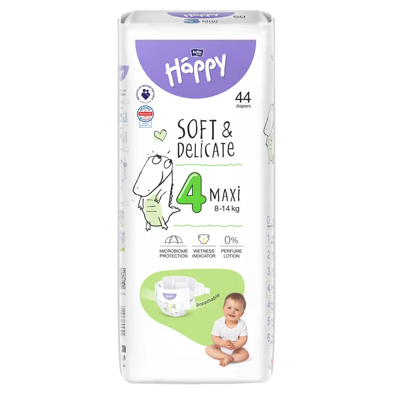 Sale Bella Happy Babywindeln - Gr. 4 Maxi 8-14 kg - 44 Stück Packung