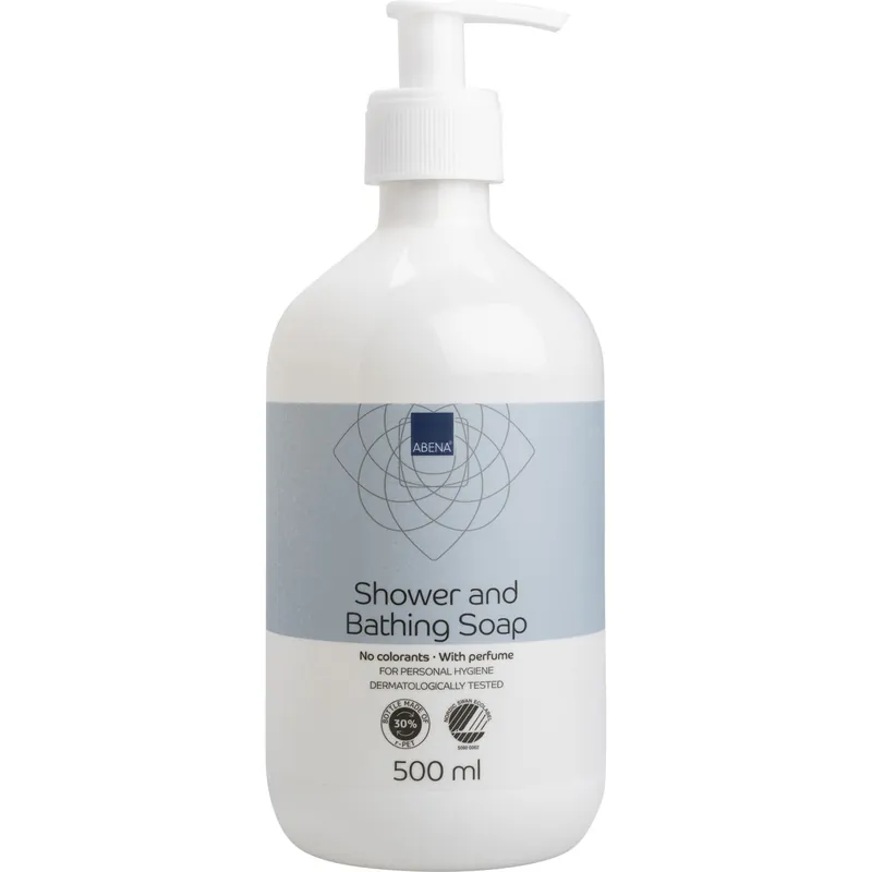 ABENA Dusch- und Badeseife mit Duftstoffen - 500ml Spender Markenware