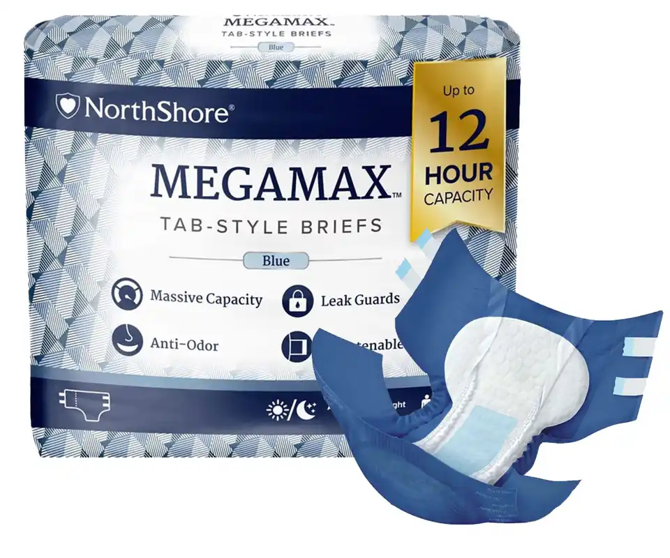 NorthShore MEGAMAX BLUE Windeln - 10 St. Beutel - Medium (M) Schneller Versand