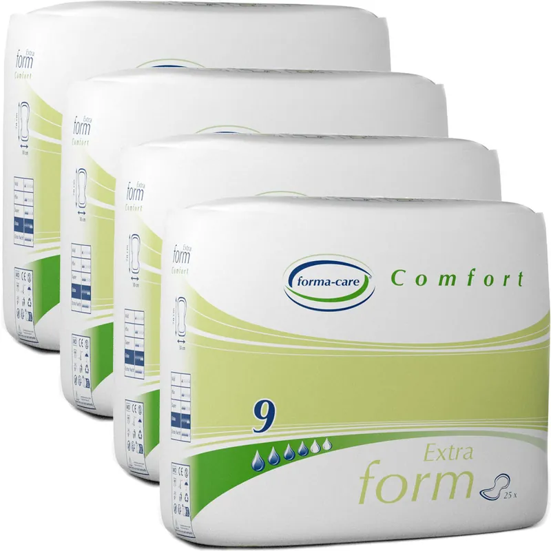 Günstig Forma-Care Form Comfort EXTRA - anatomische Vorlagen - 4x 25 (100) St. Karton