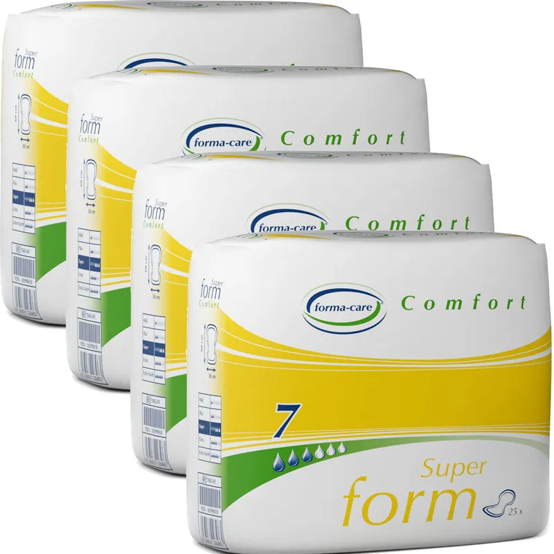 Forma-Care Form Comfort SUPER - anatomische Vorlagen - 4x 25 (100) St. Karton Garantierte Lieferung