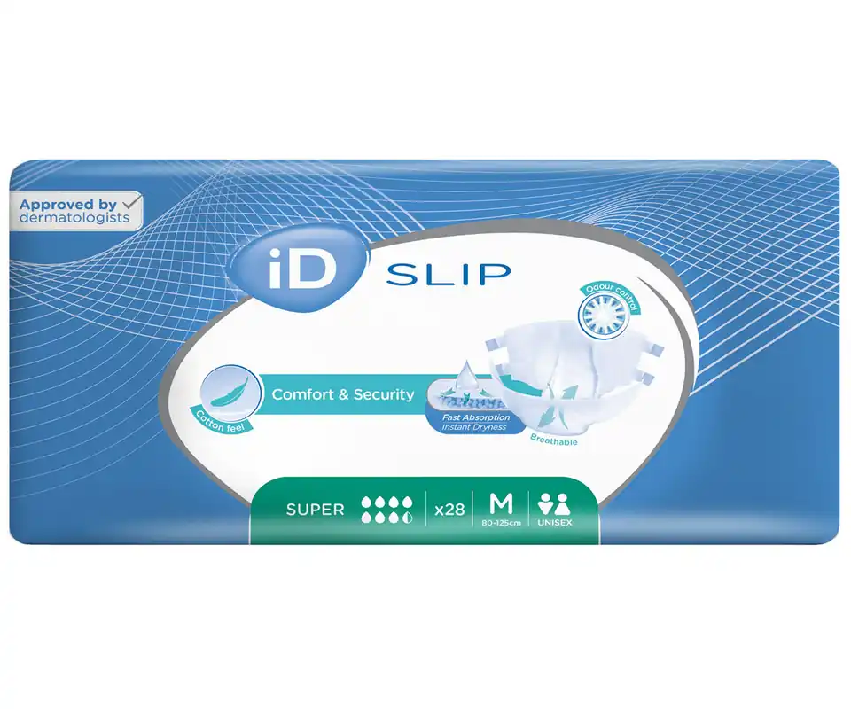 Echt iD Slip SUPER - Inkontinenzwindeln - Gr. Medium (M) - 28 St. Packung