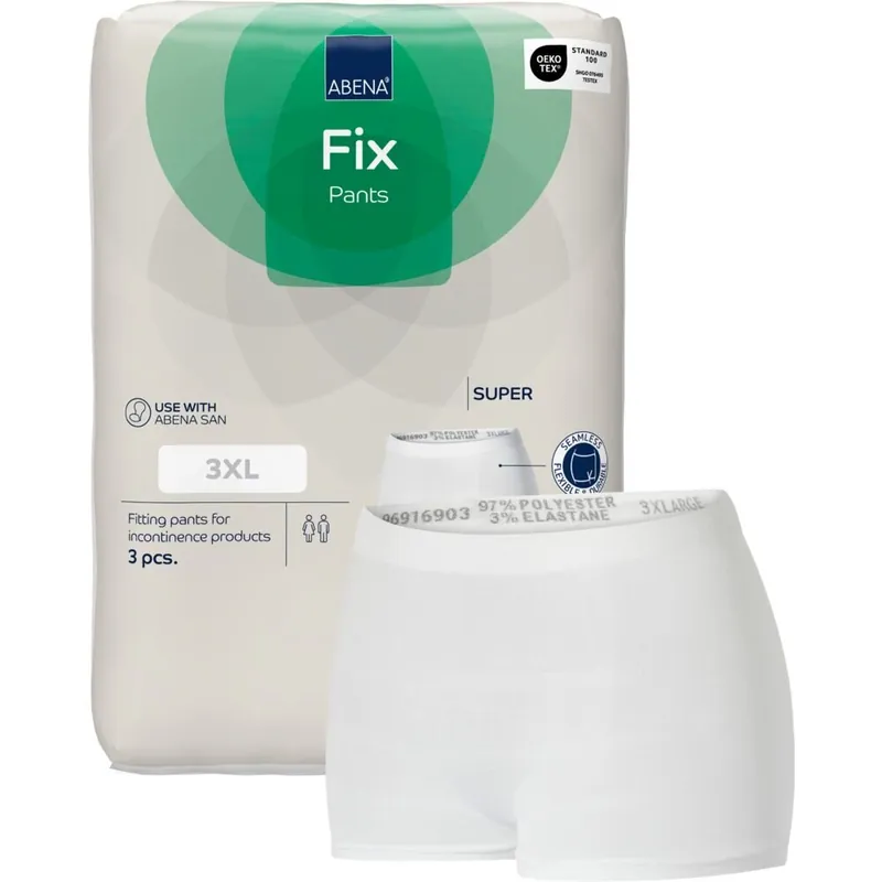 Meistverkauft ABENA Fix Pants SUPER Fixierhose aus Microfaser 3er Pack - 3XL