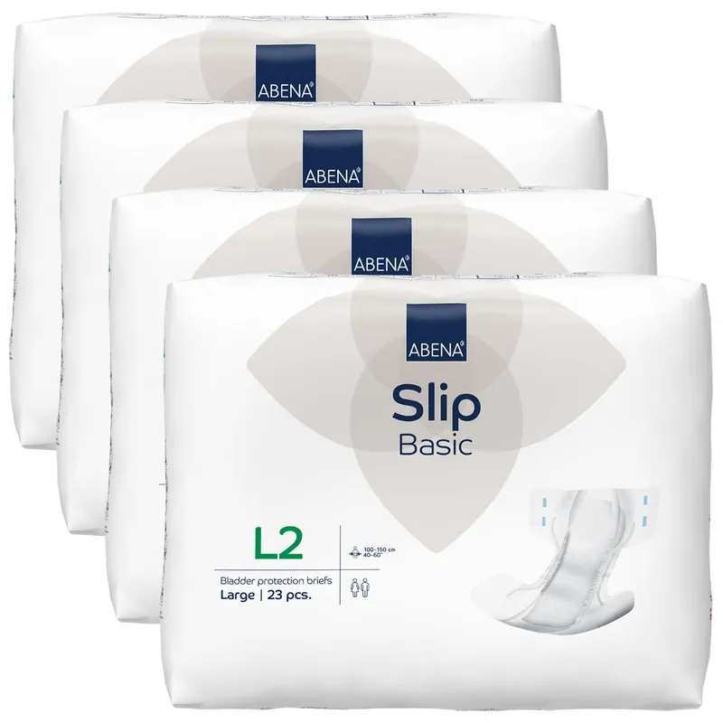 Sale ABENA Slip BASIC - Gr. Large L2, Standard Inkontinenzwindeln - 4x23 St. Karton