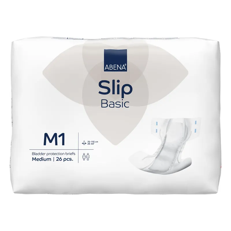 Highlight ABENA Slip BASIC - Gr. Medium M1, Standard Inkontinenzwindeln - 26 St. Packung