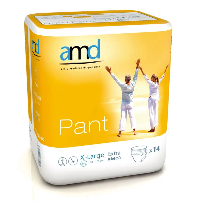 Bestpreis AMD Pant (EXTRA) - Inkontinenzpants - Gr. X-Large (XL) - 14 Stück Beutel