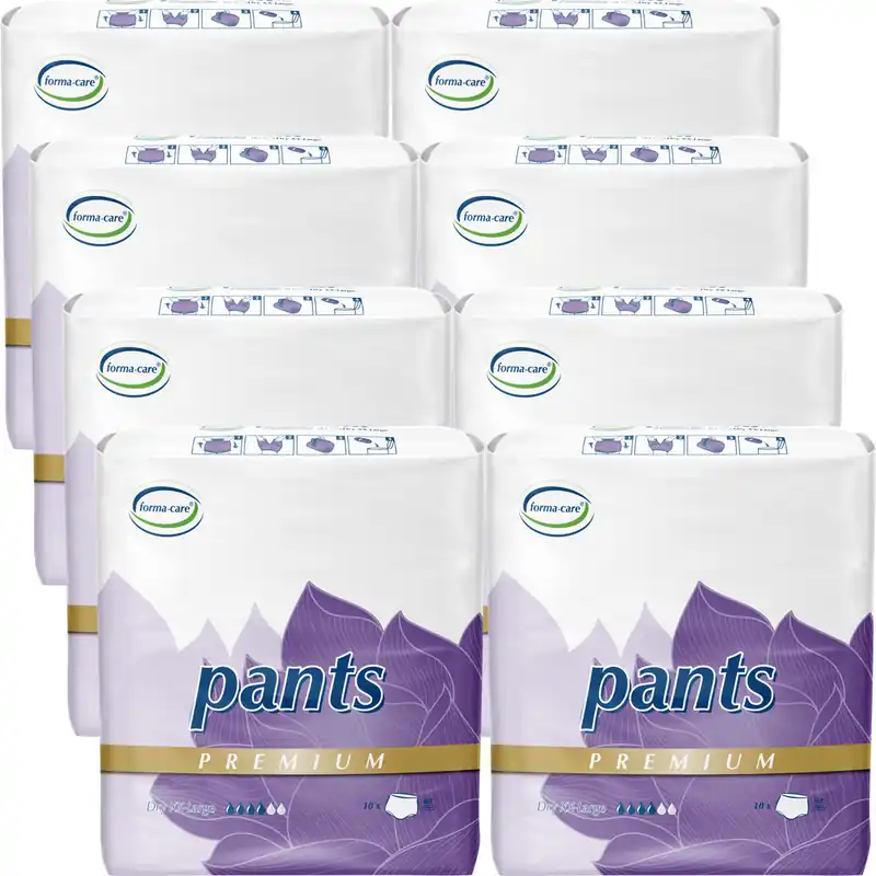Sichere Zahlung Forma-Care Pants - Premium Dry - XX-Large - 8x10 Stück