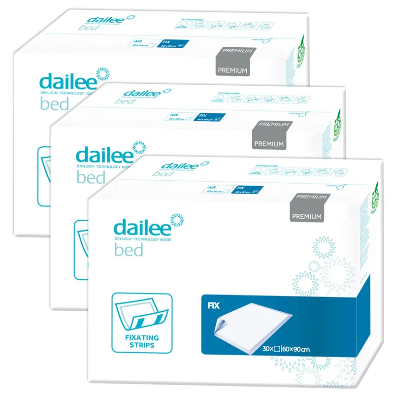 Dailee Bed Premium FIX - 60 x 90cm Karton - 3x30 St. Karton Jetzt Kaufen