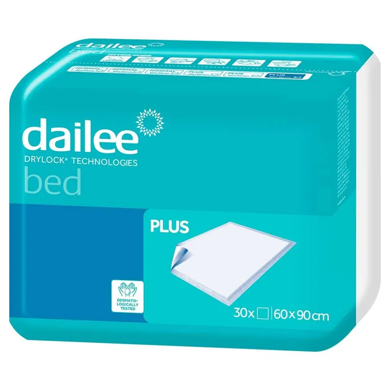 Dailee Bed Plus Bettschutzeinlagen - 60 x 90cm - 30 Stück Packung Heißes Angebot