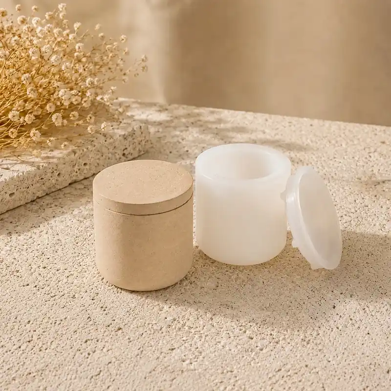 Smooth pot mould S for Jesmonite creations - Silicone Top-Seller