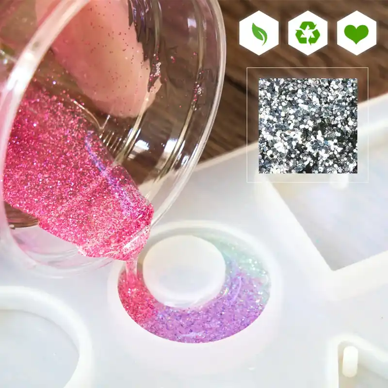 Shiny biodegradable glitter for scented creations Angebot