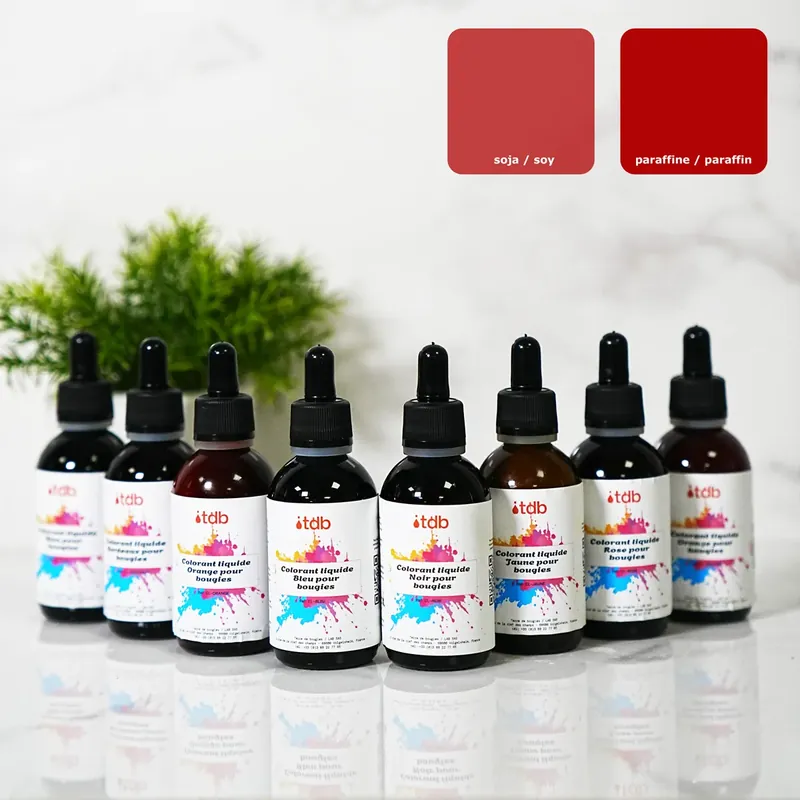 Markenprodukt Red liquid dye for candles