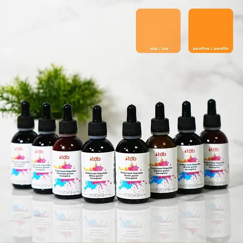 Orange liquid dye for candles Neu Im Sortiment