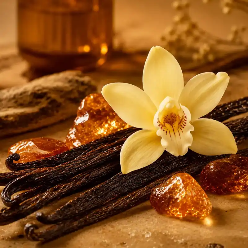 Amber vanilla - Candle fragrance oil Neue Ware