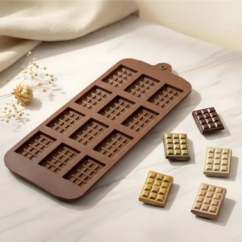 Preis Gesenkt Chocolate bar decoration mould - Silicone