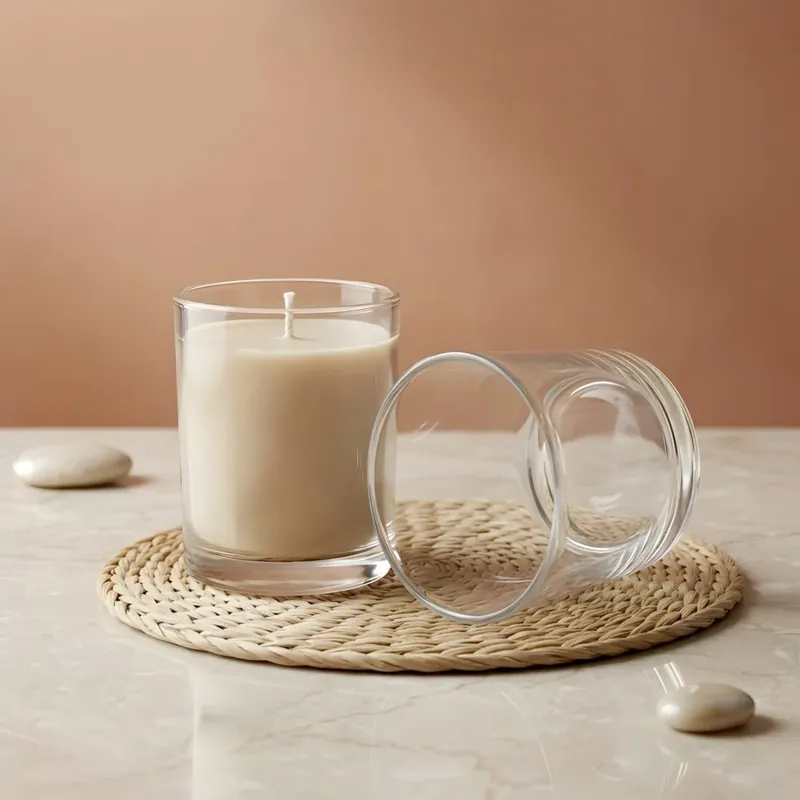 Transparent candle glass - 200 ml Beliebt