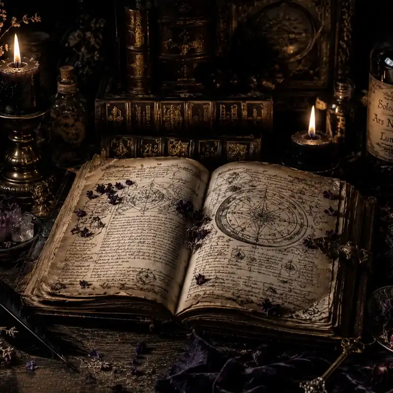 Grimoire of mysteries - Candle fragrance oil Sichere Zahlung
