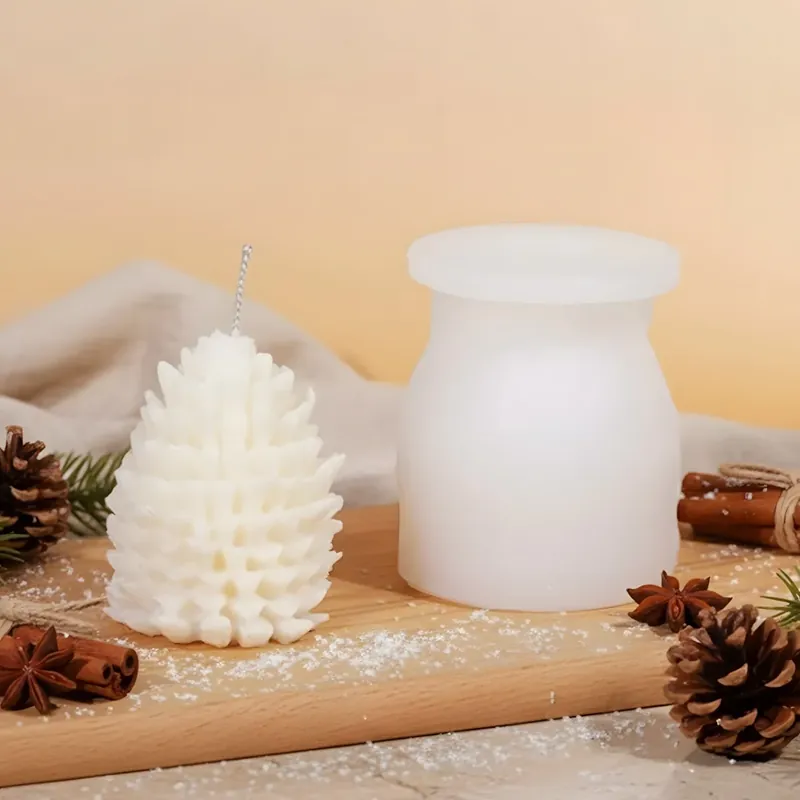 Bestpreis Pine cone candle mould - Silicone