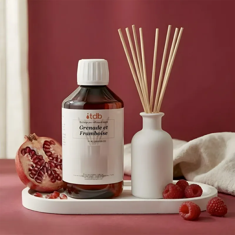 Pomegranate and raspberry - Reed diffuser refill Schneller Versand